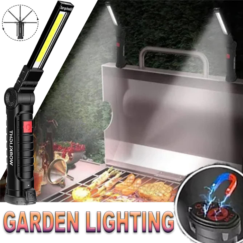 Camping Cooking Portable - Portable LED Flashlight with Magnetic Hook