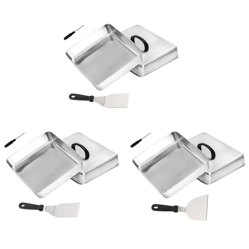 Camping Cooking Flat Top - 547F Square Cooking Cover for Flat