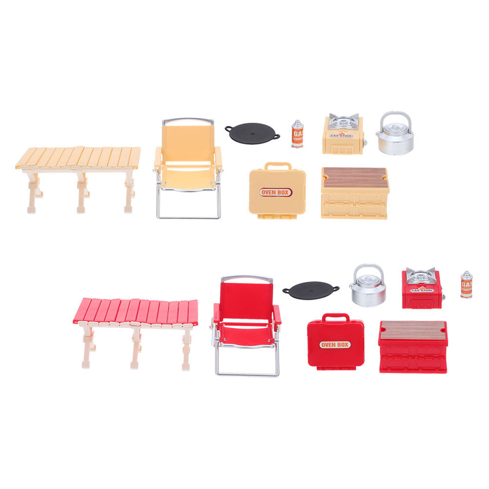 2Sets Folding Chair Miniature  - огляд і ціна Camping Cooking Kids