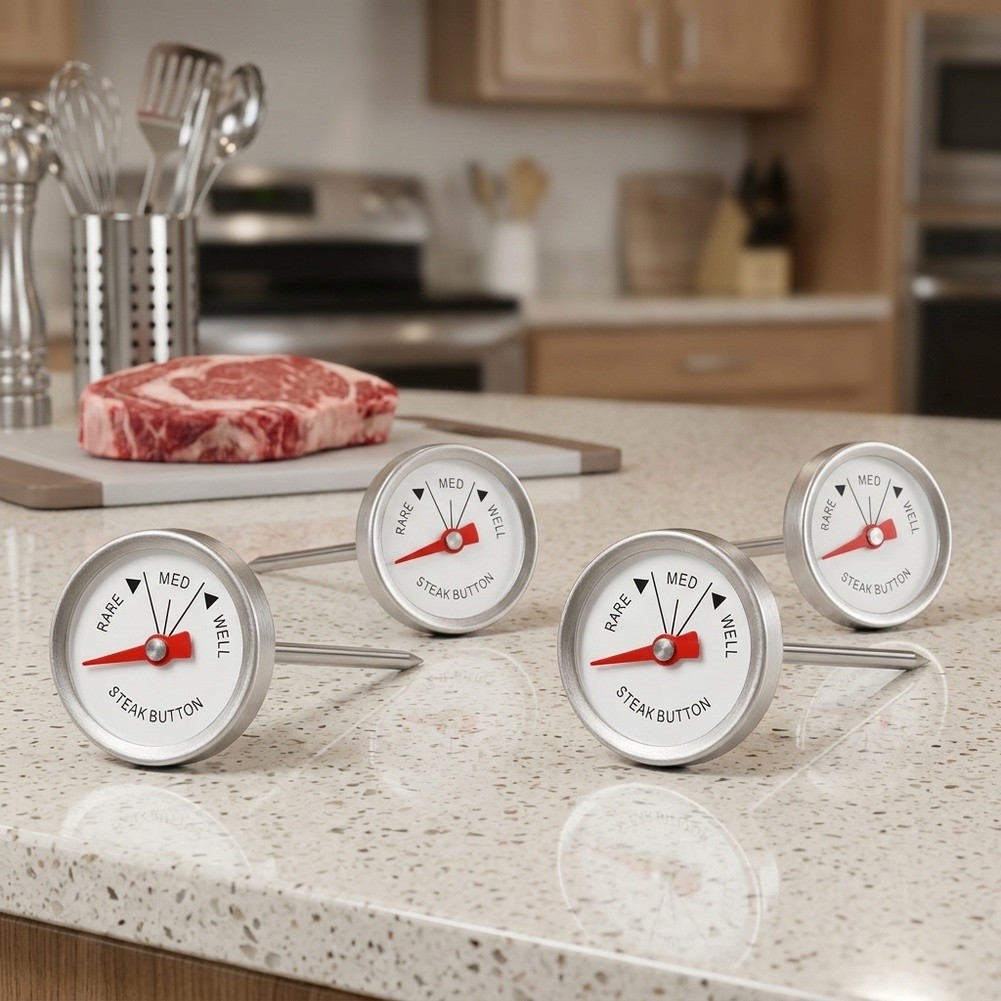 4pcs Portable Meat Thermometer - огляд і ціна Meat Thermometer Camp