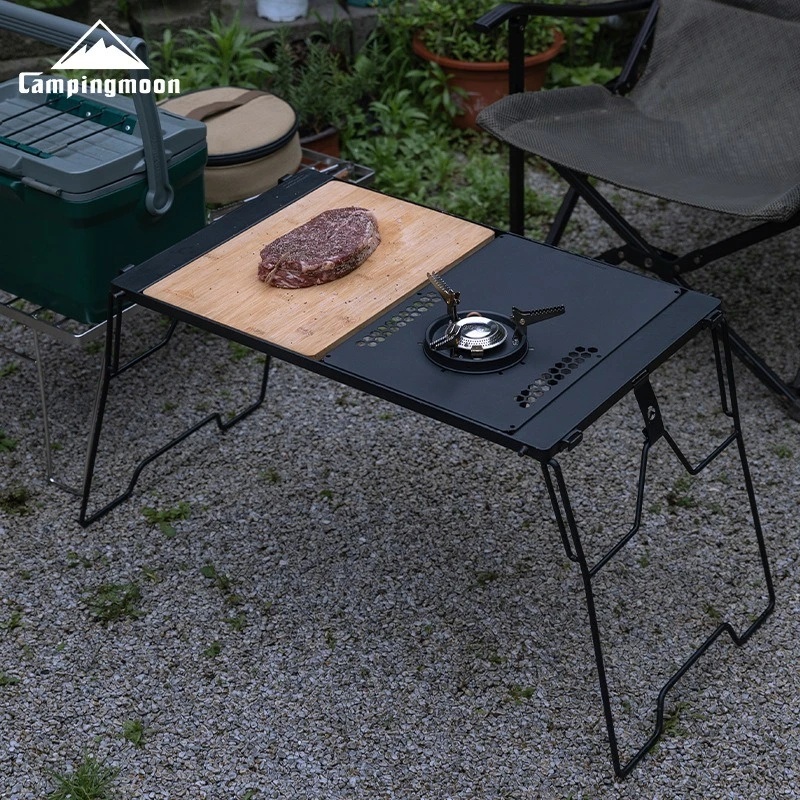 TRIMIX Portable Camping IGT Ko - огляд і ціна Camping Cooking Table With Windshield