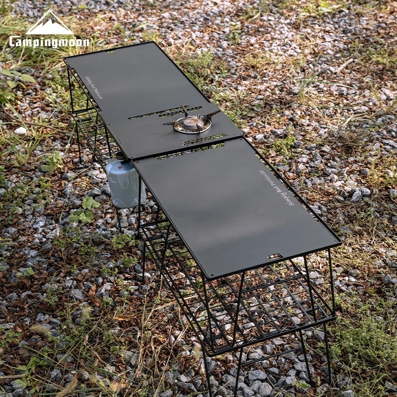 TRIMIX Portable Camping IGT Ko - огляд і ціна Camping Cooking Table With Windshield