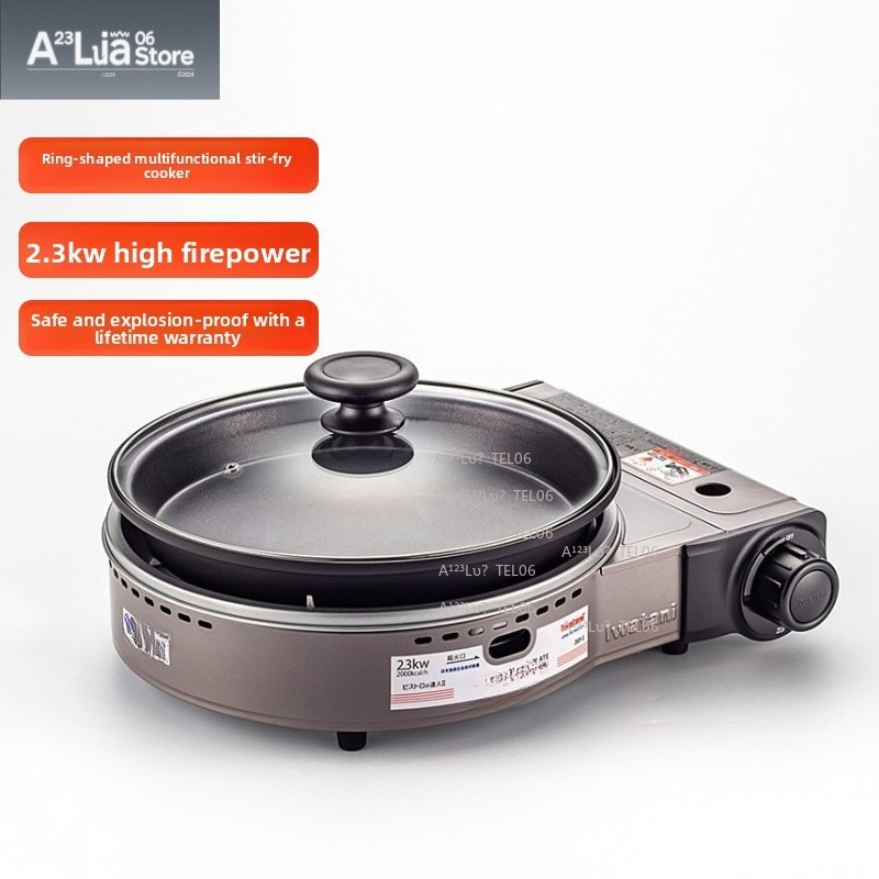 Portable Windproof Gas Stove B - огляд і ціна Camping Cooking Gas Stove