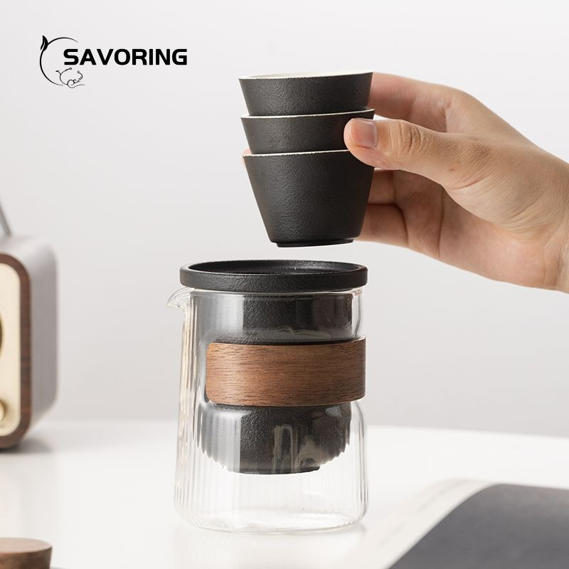 Simple Chinese Ceramic Tea Set - огляд і ціна Camping Cooking Utensil Set