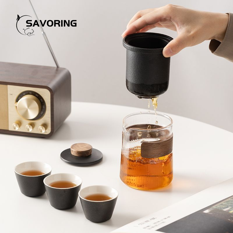 Simple Chinese Ceramic Tea Set - огляд і ціна Camping Cooking Utensil Set