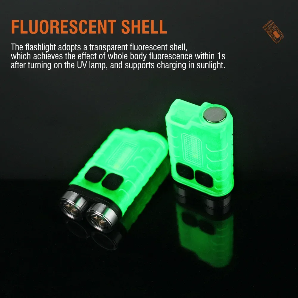 BORUiT V3 LED Keychain Portabl - огляд і ціна Camping Cooking Fish