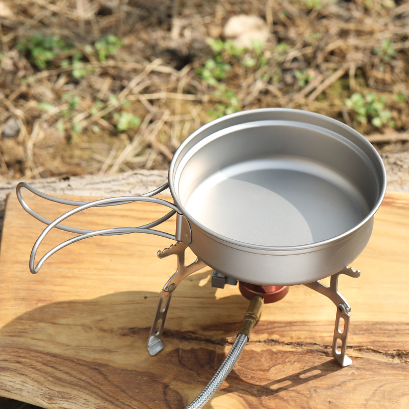 Camping Titanium Cooking Pan 1 - огляд і ціна Camping Cooking Frying Pan