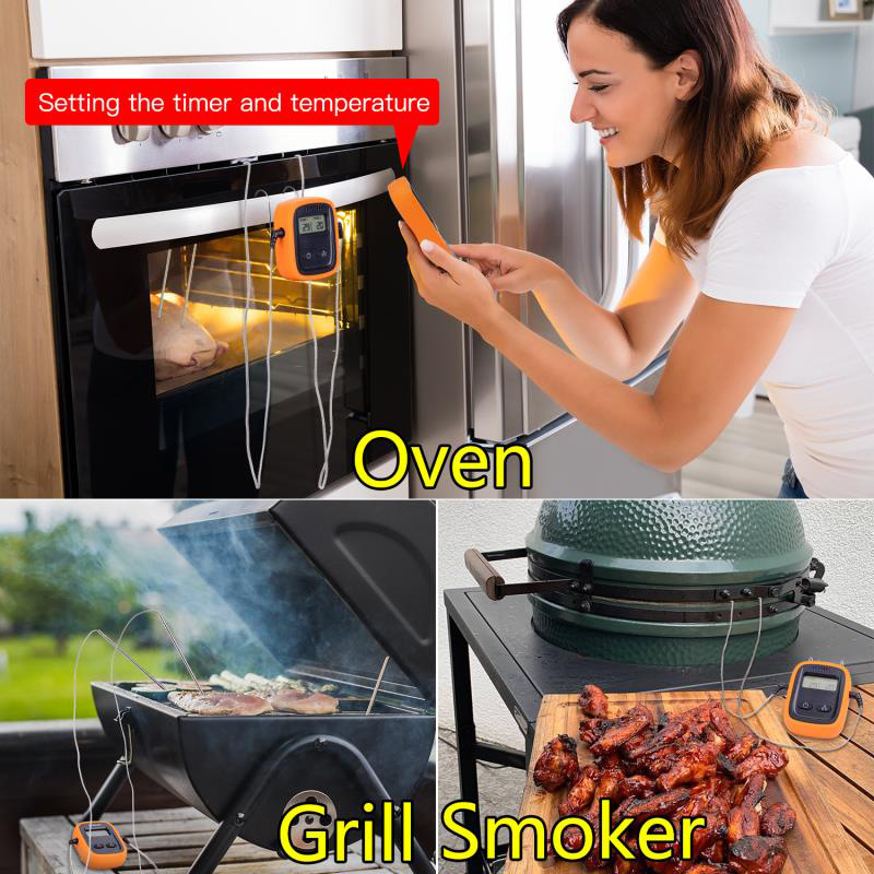 New Wireless Digital Food Kitc - огляд і ціна Meat Thermometer Camp