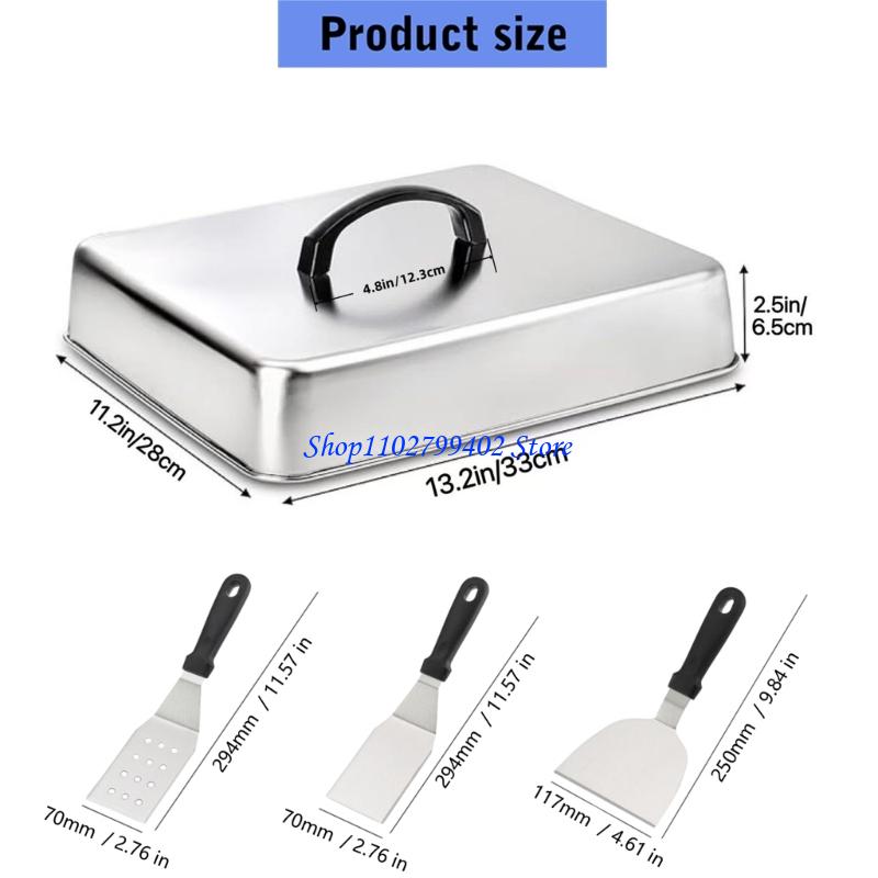 547F Square Cooking Cover for  - огляд і ціна Camping Cooking Flat Top
