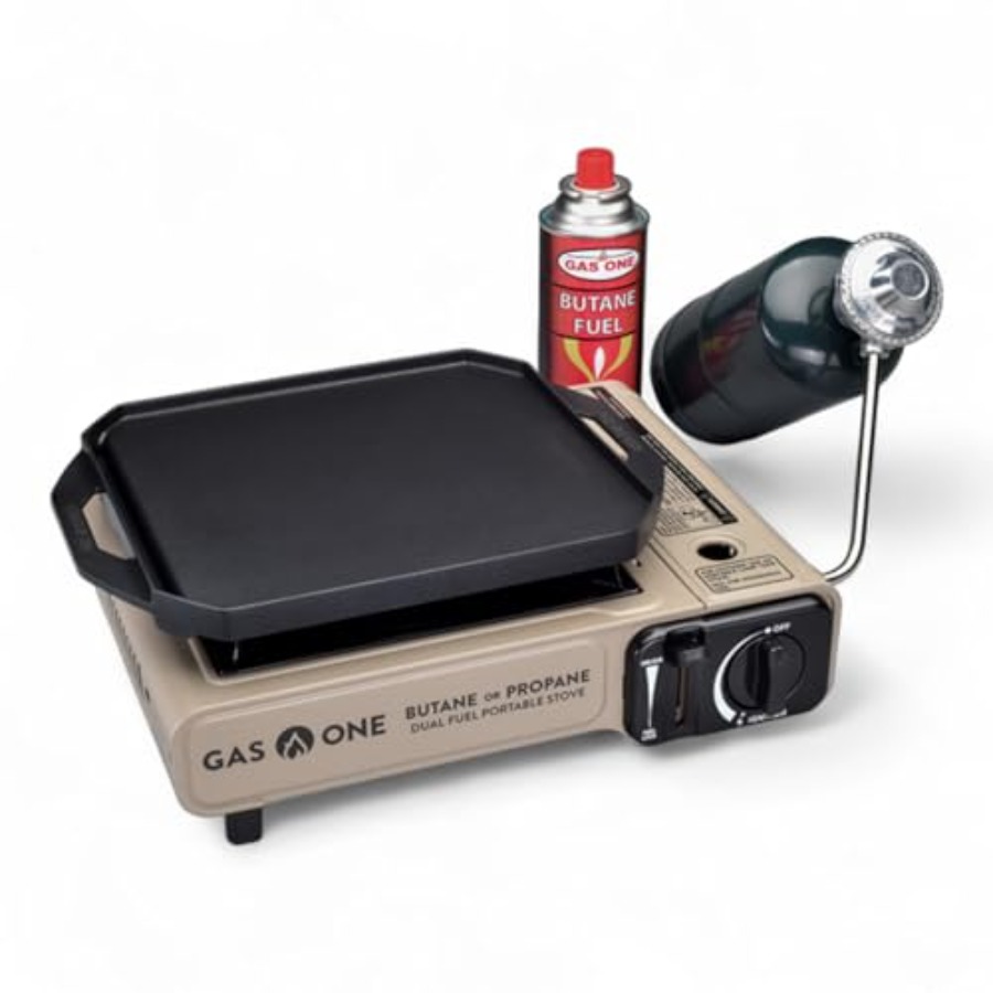 GasOne GS-3400P-KIT Propane or - огляд і ціна Camping Cooking Flat Top