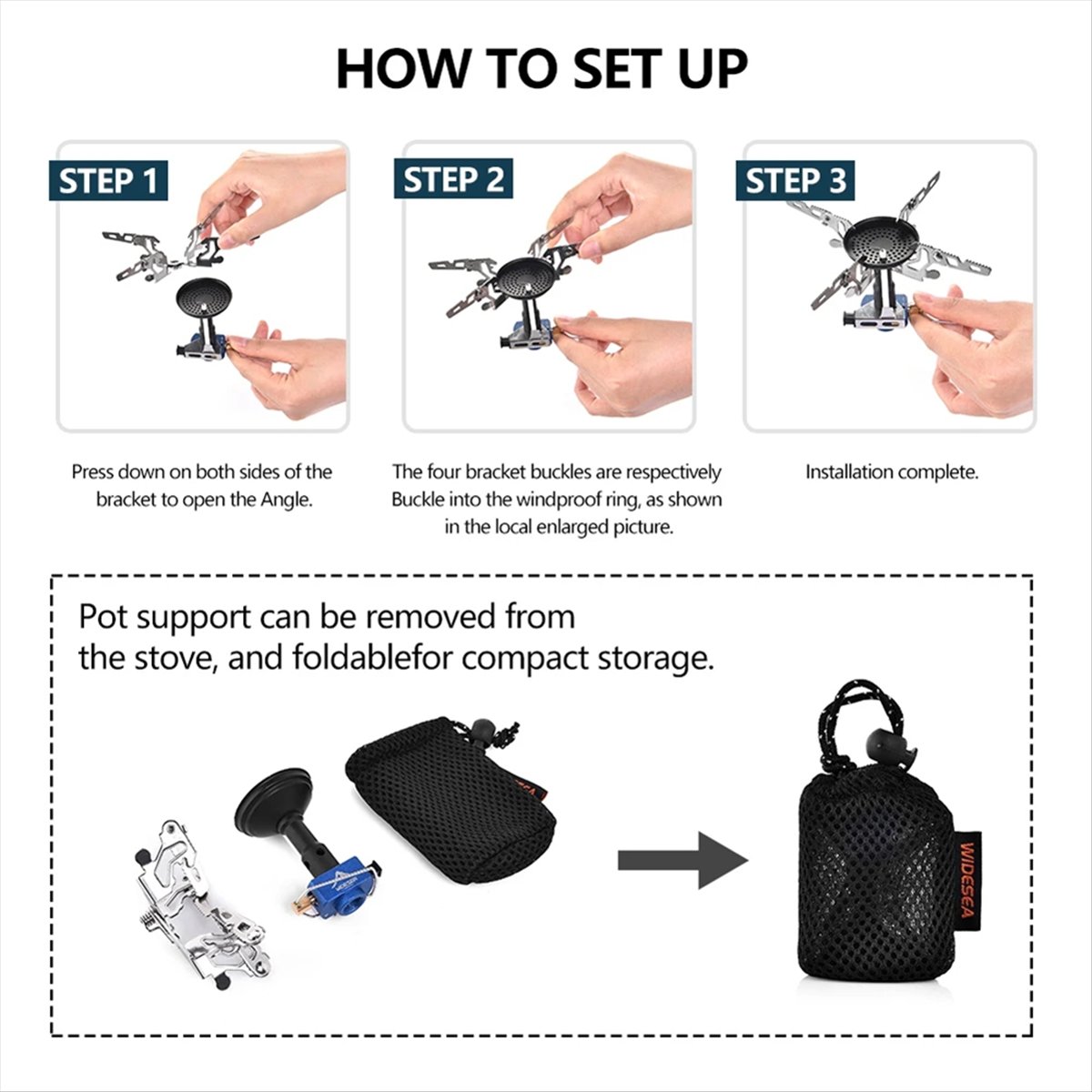 ABJV  Outdoor Camping Gas Burn - огляд і ціна Camping Cooking Hob