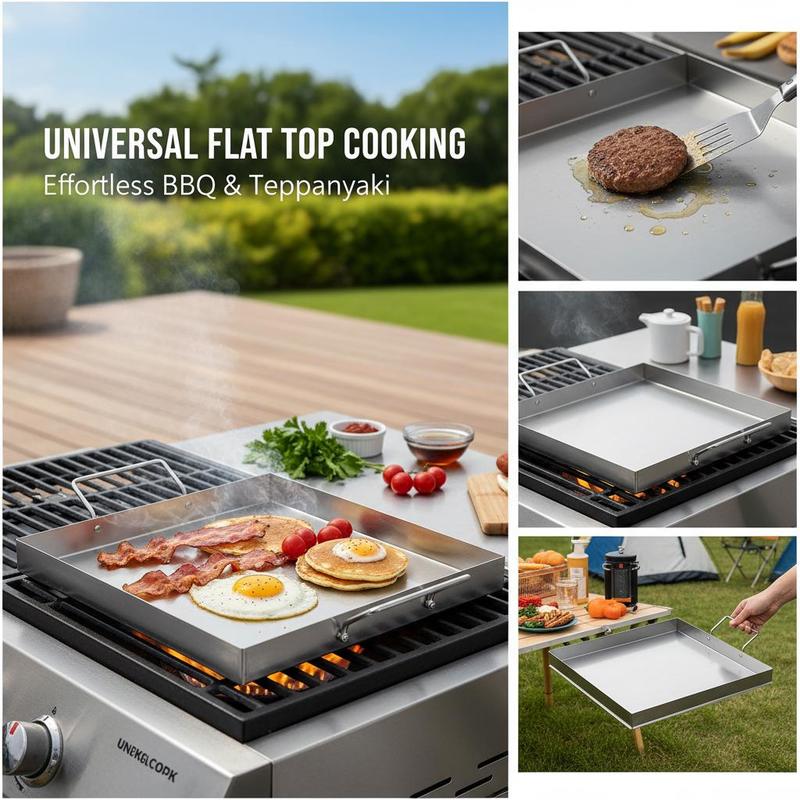 Universal Flat Top Griddle 18x - огляд і ціна Camping Cooking Hob