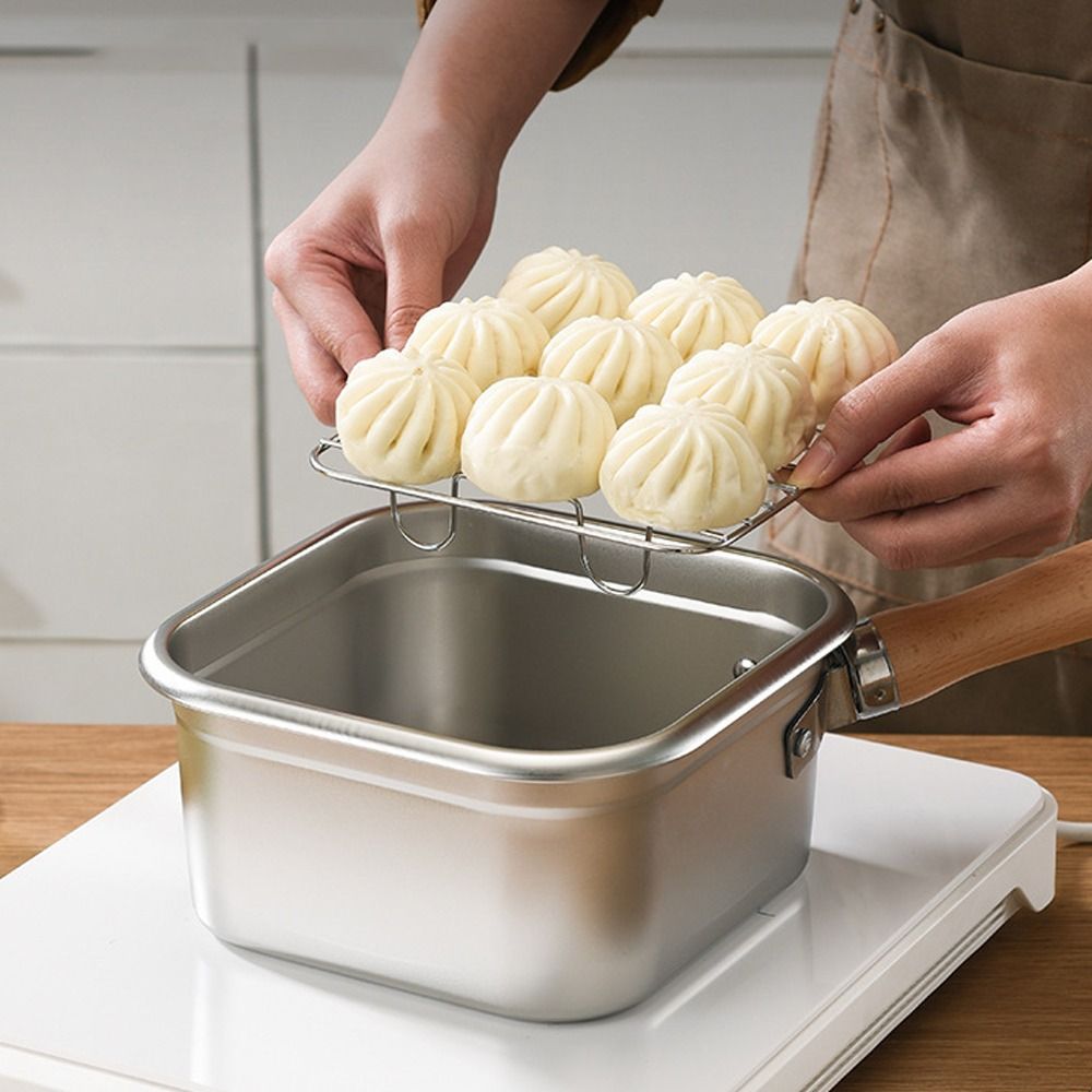 Portable Stainless Steel Fryin - огляд і ціна Camping Cooking Frying Pan