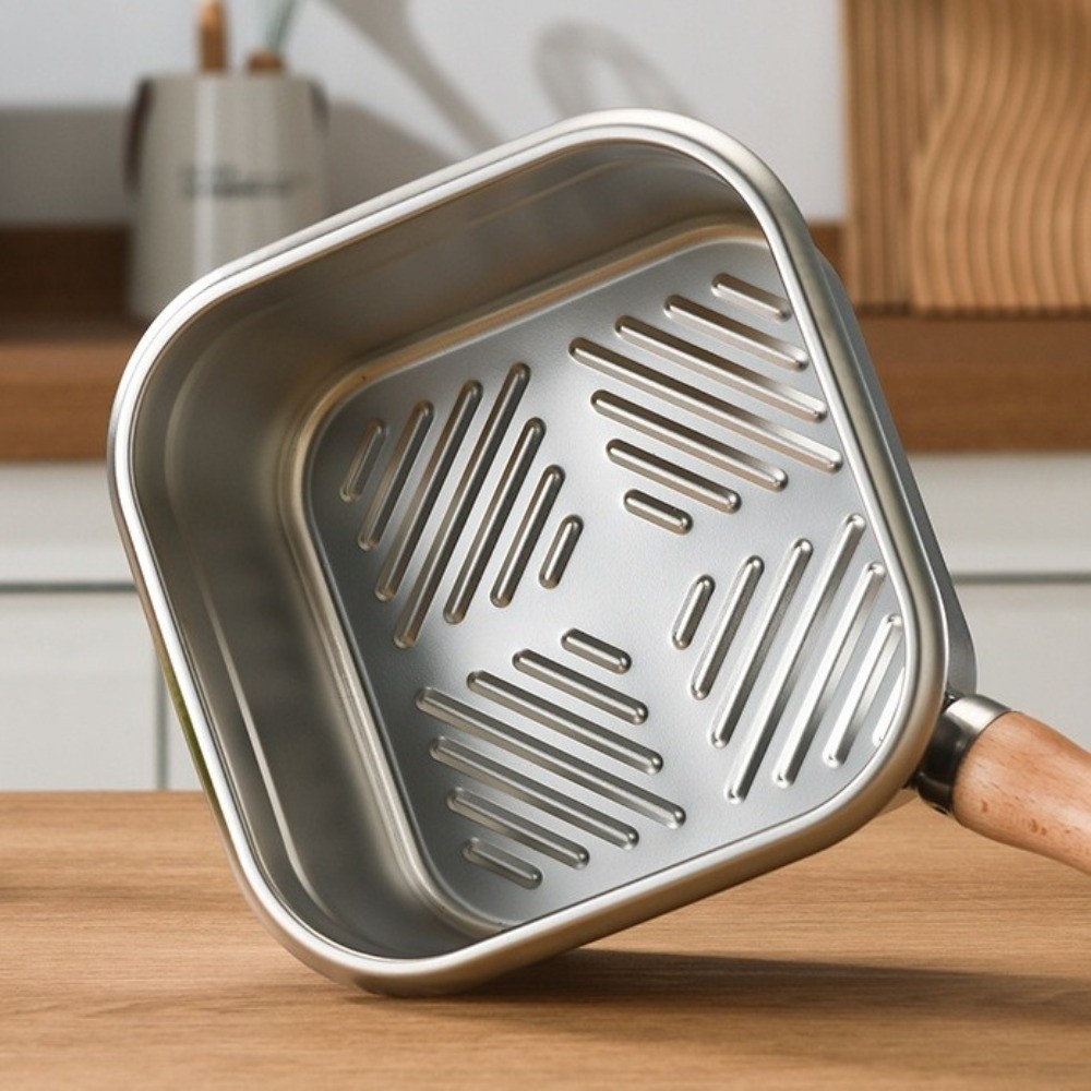 Portable Stainless Steel Fryin - огляд і ціна Camping Cooking Frying Pan