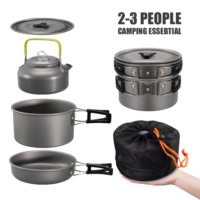 WESTTUNE Camping Cookware Kit  - огляд і ціна Camping Cooking Tool Set