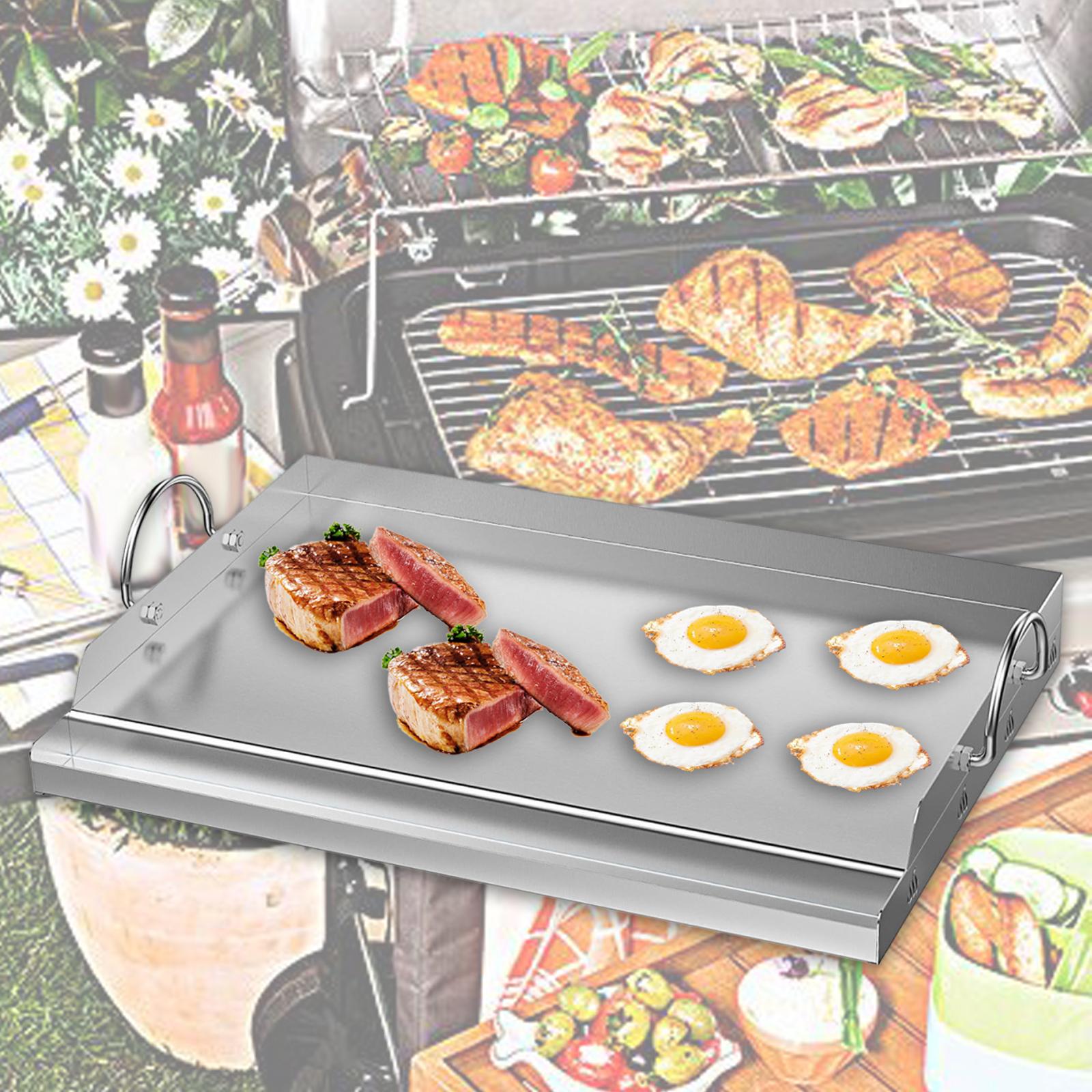 Stainless Steel Cooking Griddl - огляд і ціна Camping Cooking Flat Top