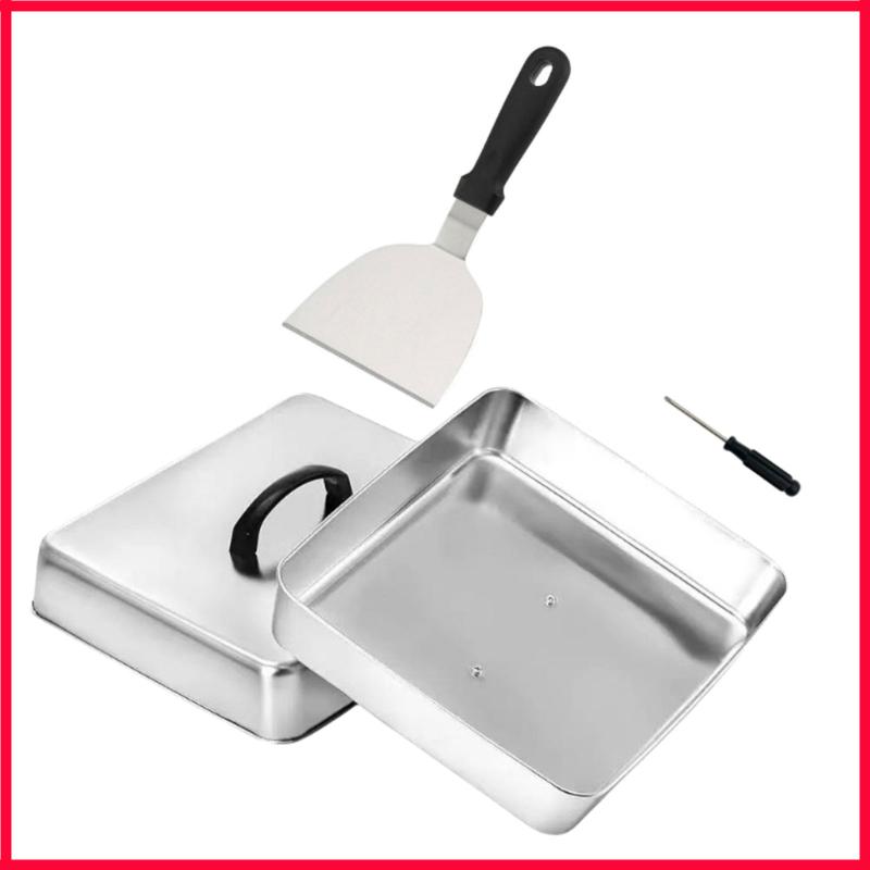 XX9B Square Cover with Top Han - огляд і ціна Camping Cooking Flat Top