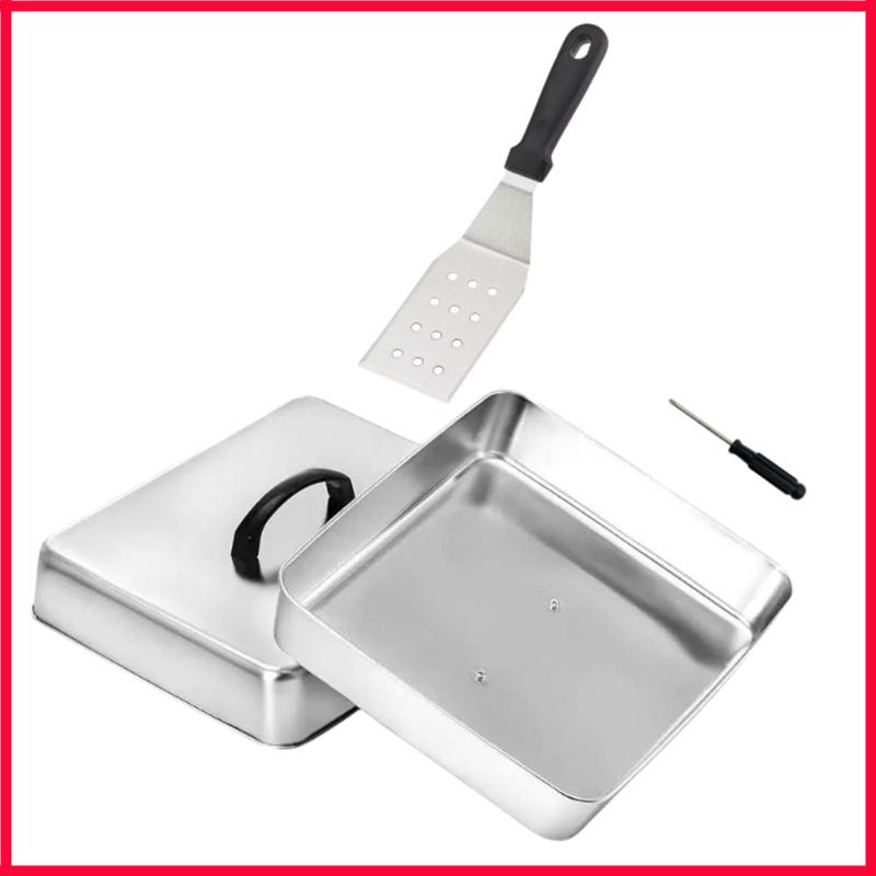 XX9B Square Cover with Top Han - огляд і ціна Camping Cooking Flat Top