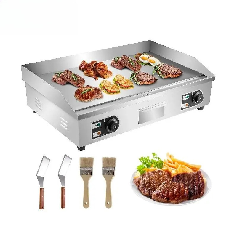 Electric Countertop Griddle wi - огляд і ціна Camping Cooking Flat Top