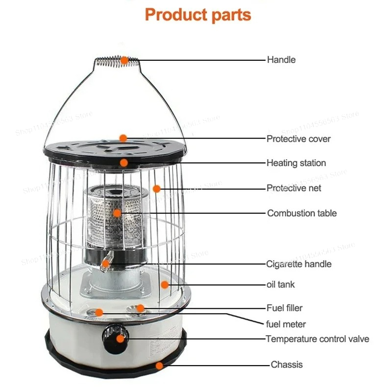 Portable Heater Ice Fishing Ca - огляд і ціна Camping Cooking Portable
