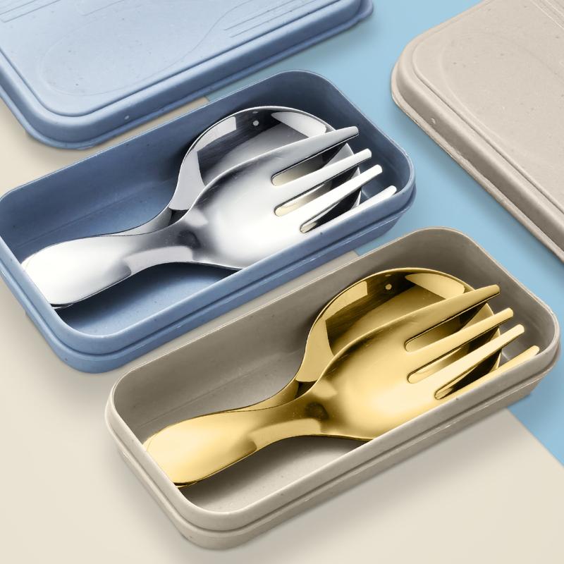 Stainless Steel Tableware Set  - огляд і ціна Camping Cooking Portable