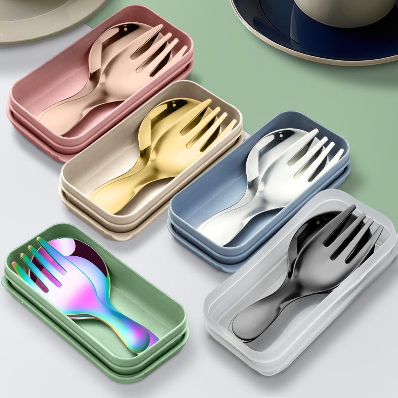 Stainless Steel Tableware Set  - огляд і ціна Camping Cooking Portable