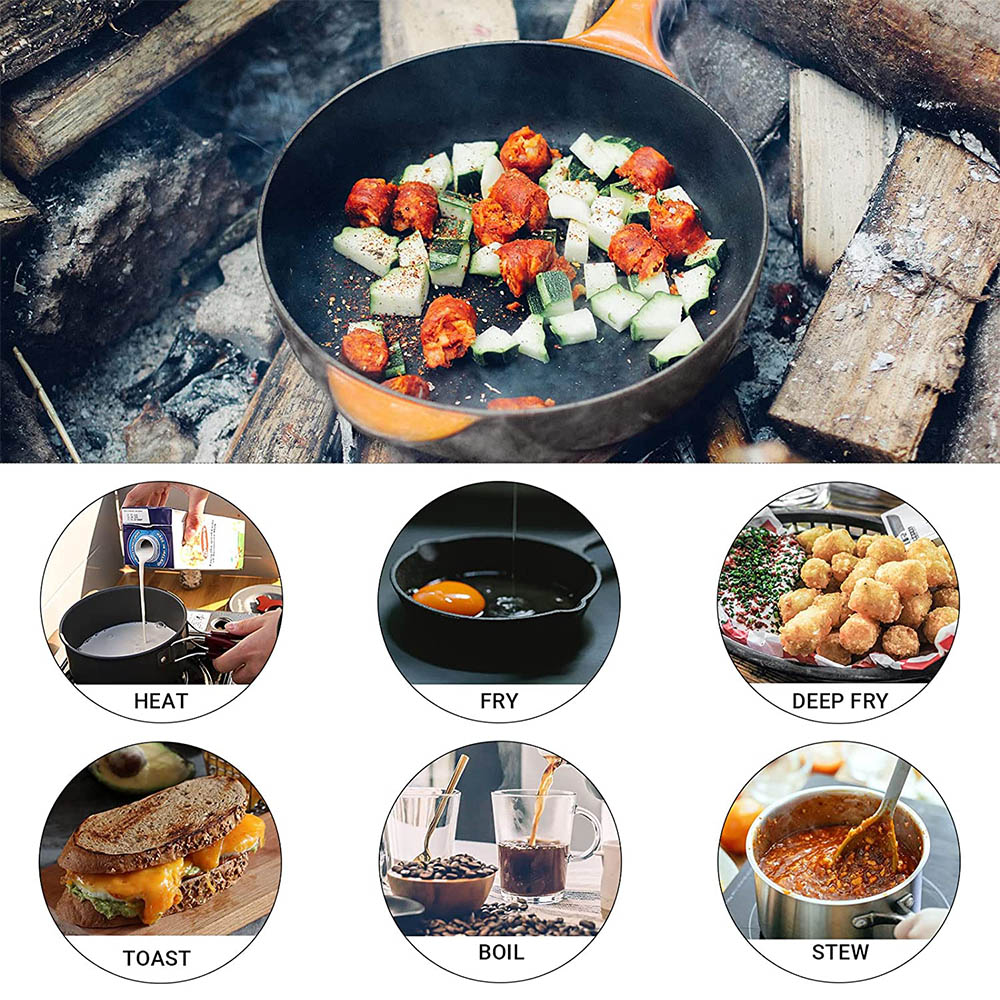 Outdoor cooking 3-4 person pic - огляд і ціна Camping Cooking Frying Pan