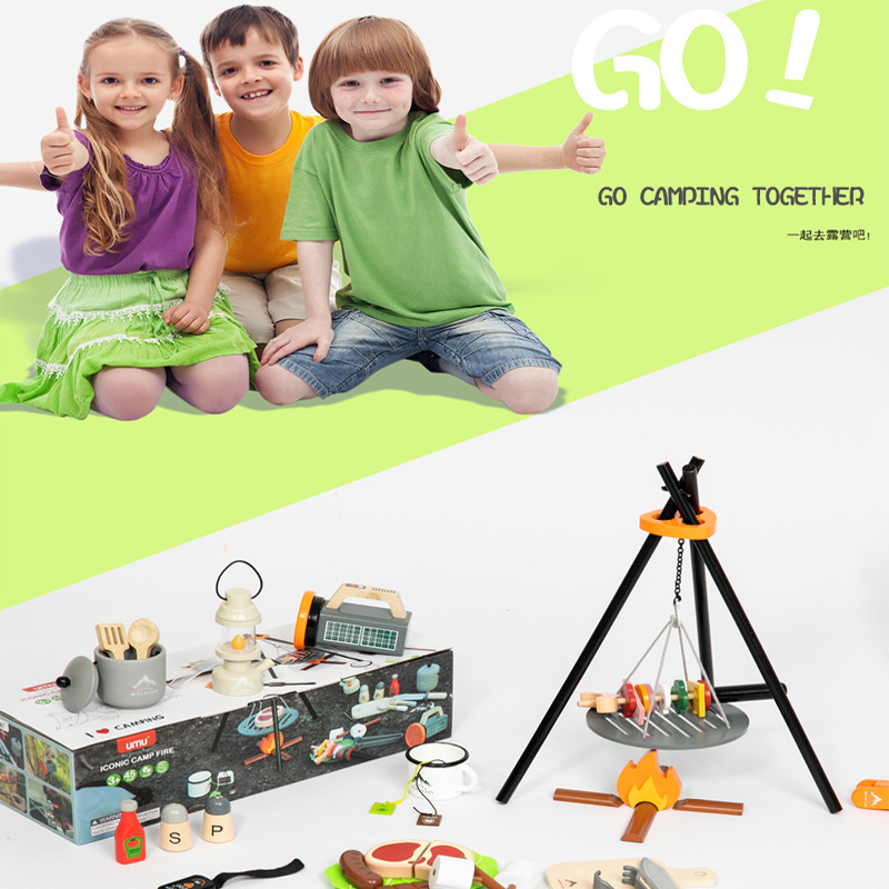 Educational Toy for Kids Funny - огляд і ціна Camping Cooking Kids