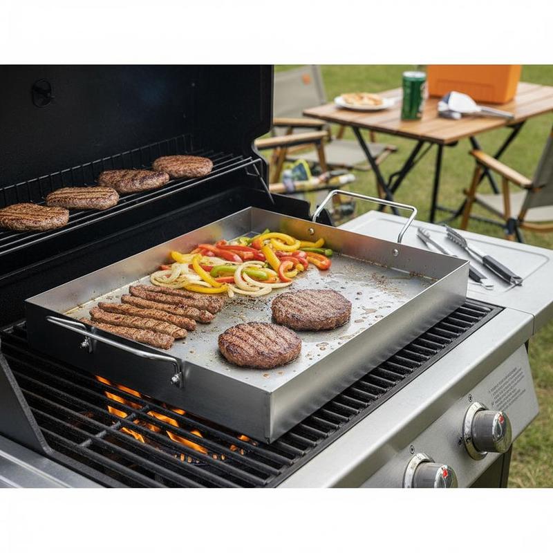 Rectangular Flat Top Plate 17x - огляд і ціна Camping Cooking Flat Top