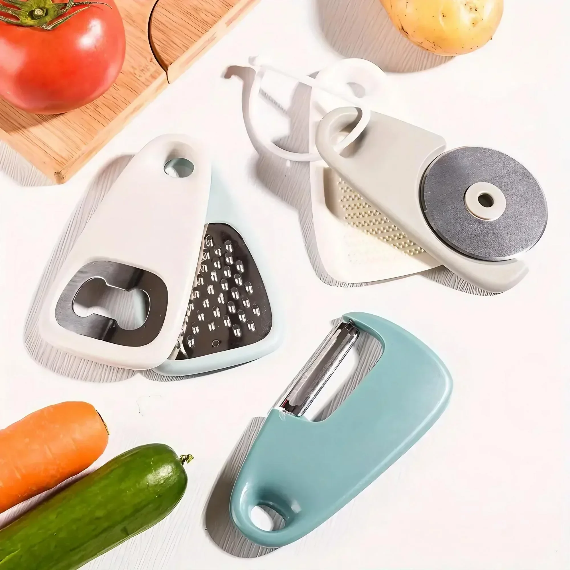 5PCS Kitchen Tool Set Peeler P - огляд і ціна Camping Cooking Multi Tool