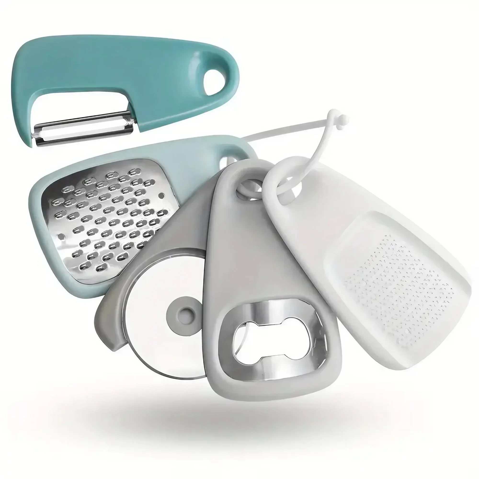 5PCS Kitchen Tool Set Peeler P - огляд і ціна Camping Cooking Multi Tool