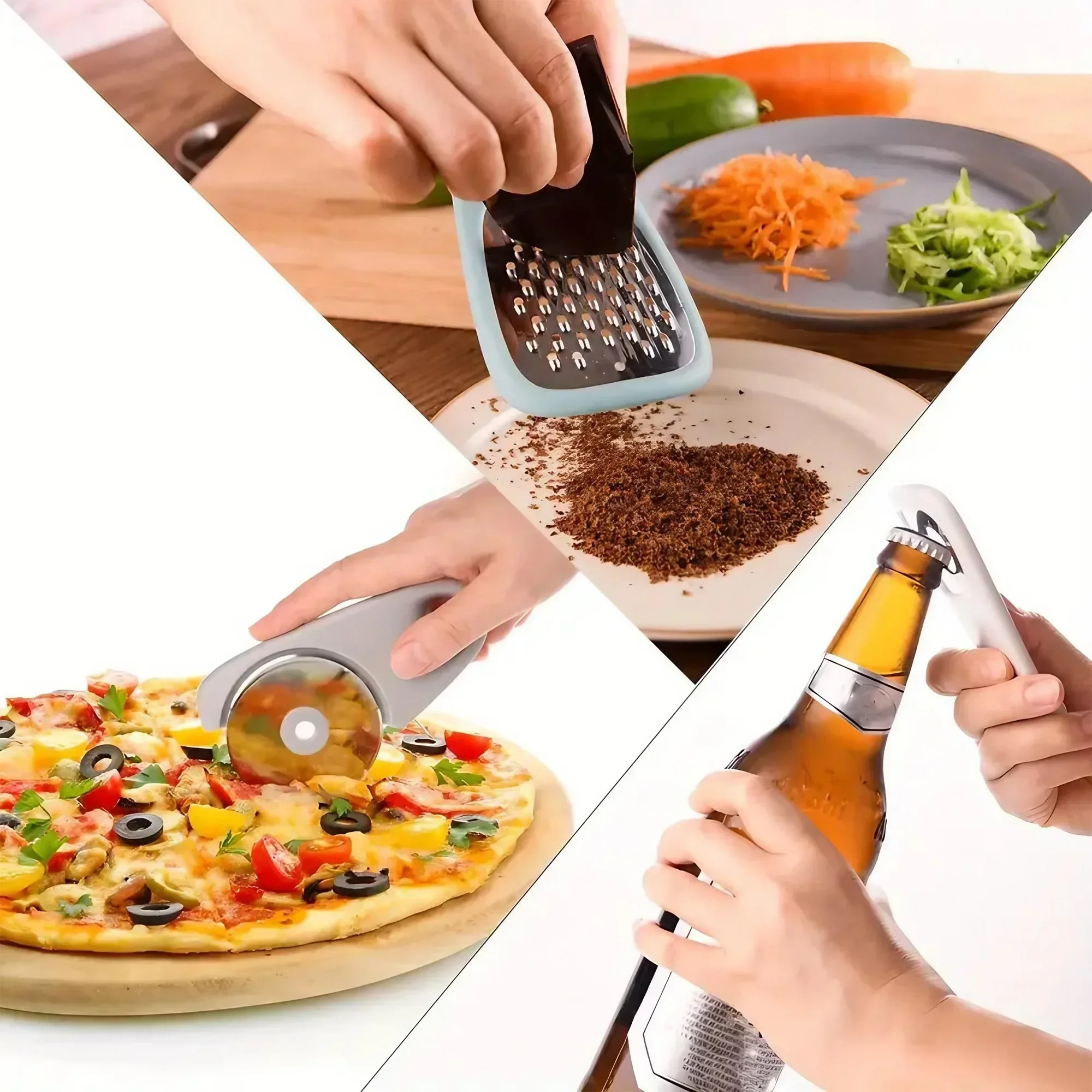 5PCS Kitchen Tool Set Peeler P - огляд і ціна Camping Cooking Multi Tool