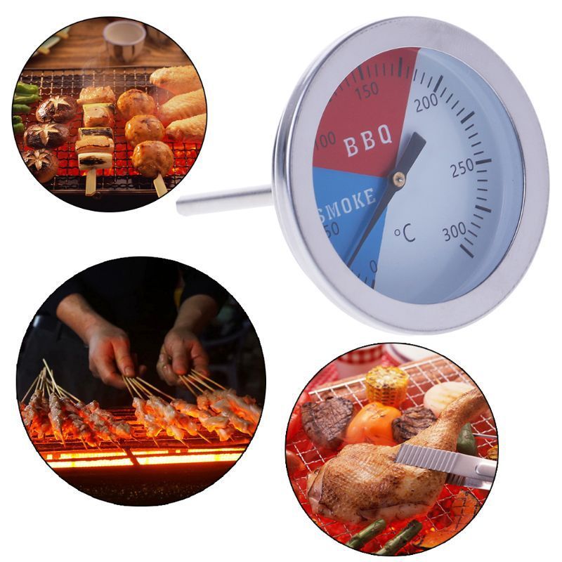 Stainless Steel BBQ Grill Ther - огляд і ціна Meat Thermometer Camp