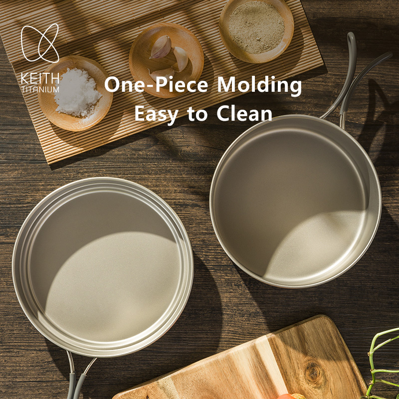 KEITH Pure Titanium 2-Piece Co - огляд і ціна Camping Cooking Utensil Set