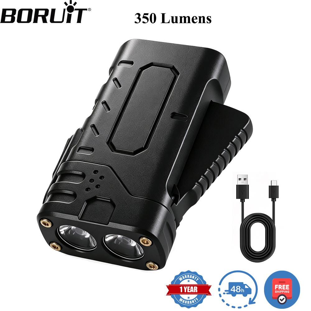 BORUIiT Hand Crank EDC LED Fla - огляд і ціна Camping Cooking Fish