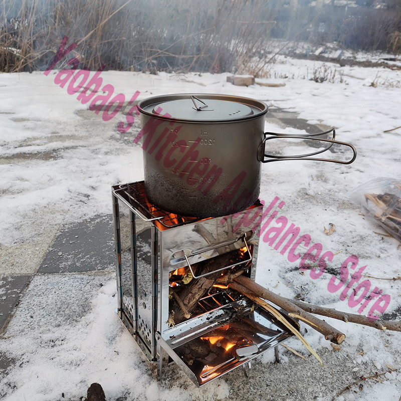 Wood Stove Outdoor Camping Equ - огляд і ціна Camping Cooking Portable