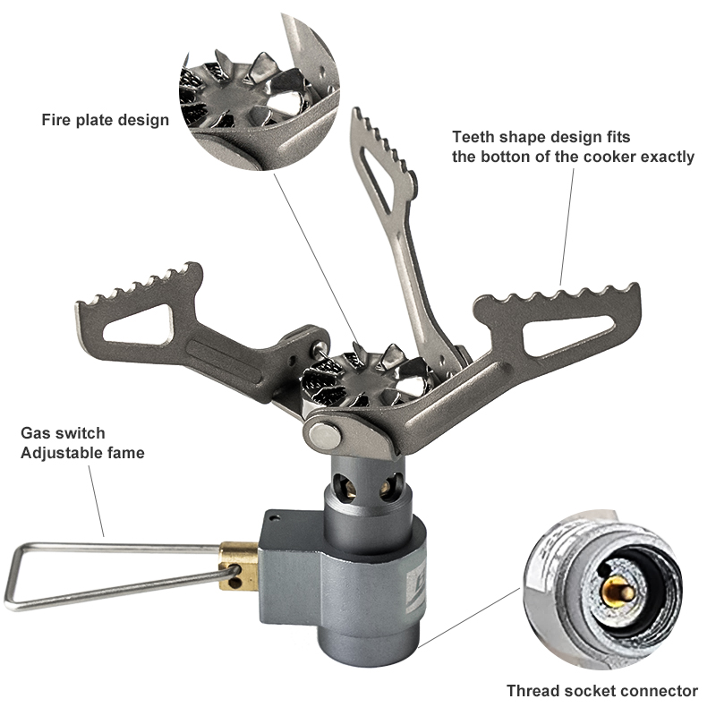 BRS Outdoor Gas Stove Mini Cam - огляд і ціна Camping Cooking Gas Stove