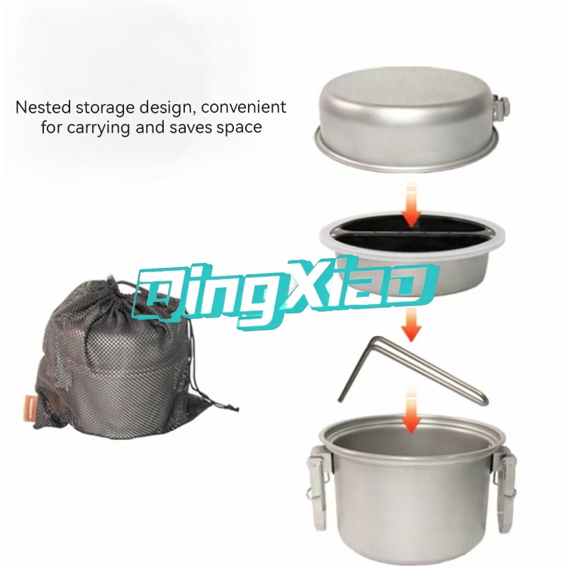Outdoor 304 Stainless Steel Mu - огляд і ціна Camping Cooking Portable
