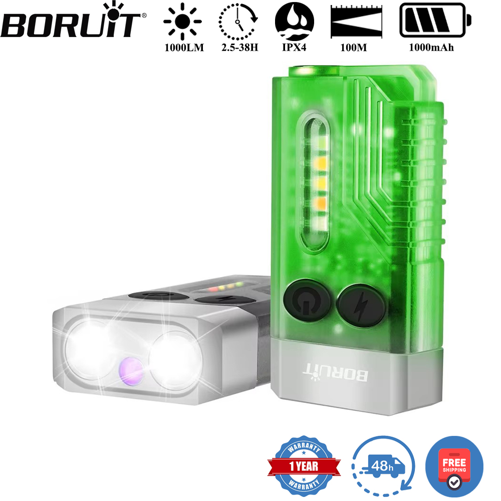 BORUiT V10 Keychain UV LED EDC - огляд і ціна Camping Cooking Fish