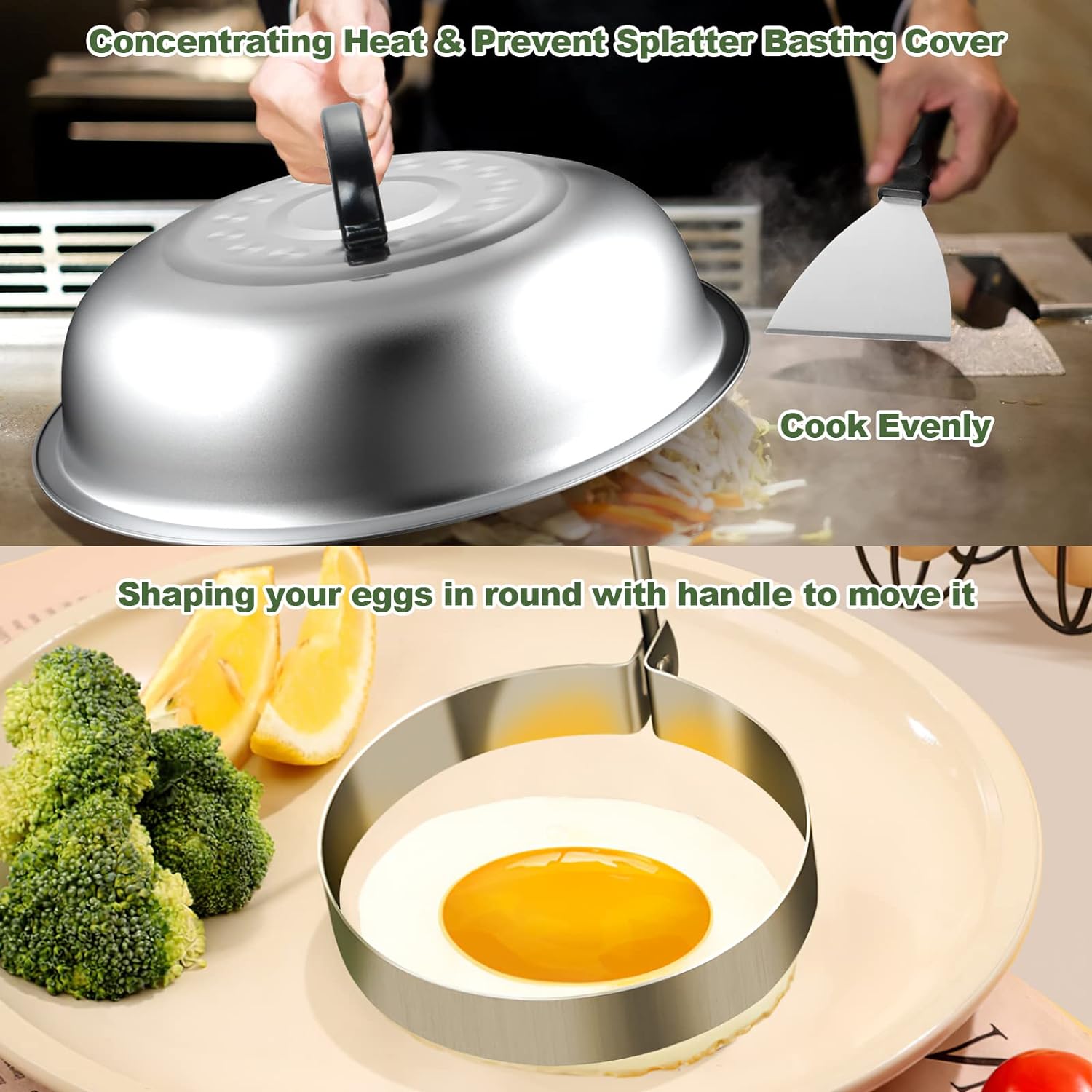 33Pcs Flat Top Griddle Accesso - огляд і ціна Camping Cooking Flat Top