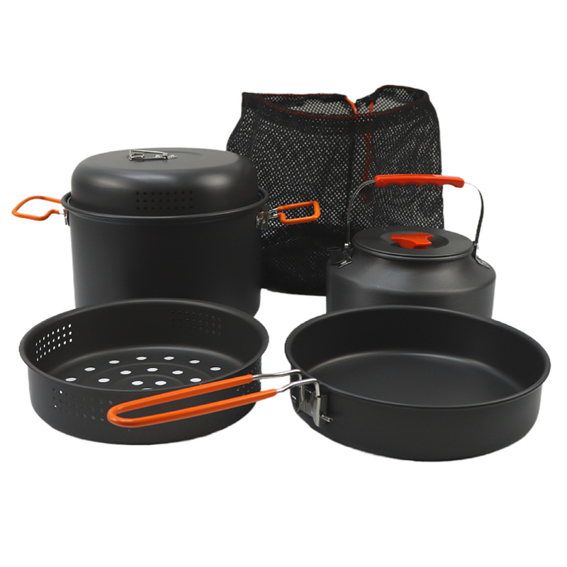 Outdoor Cookware Set Camping C - огляд і ціна Camping Cooking Frying Pan