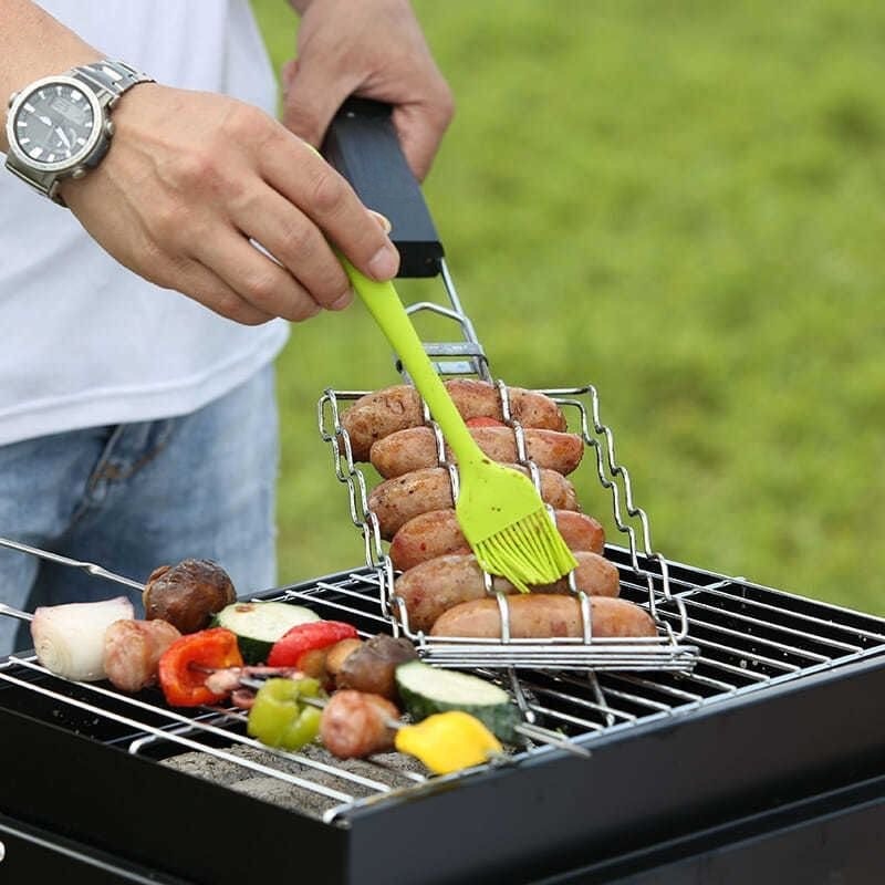 Portable Camping BBQ Grill Com - огляд і ціна Camping Cooking Portable