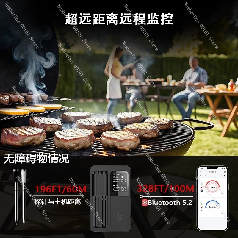 Wireless Bluetooth Meat Thermo - огляд і ціна Meat Thermometer Camp
