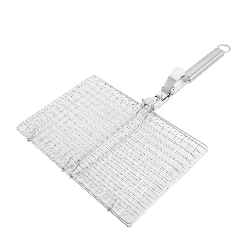 1SET Barbecue Net BBQ Mesh Han - огляд і ціна Camping Cooking Portable