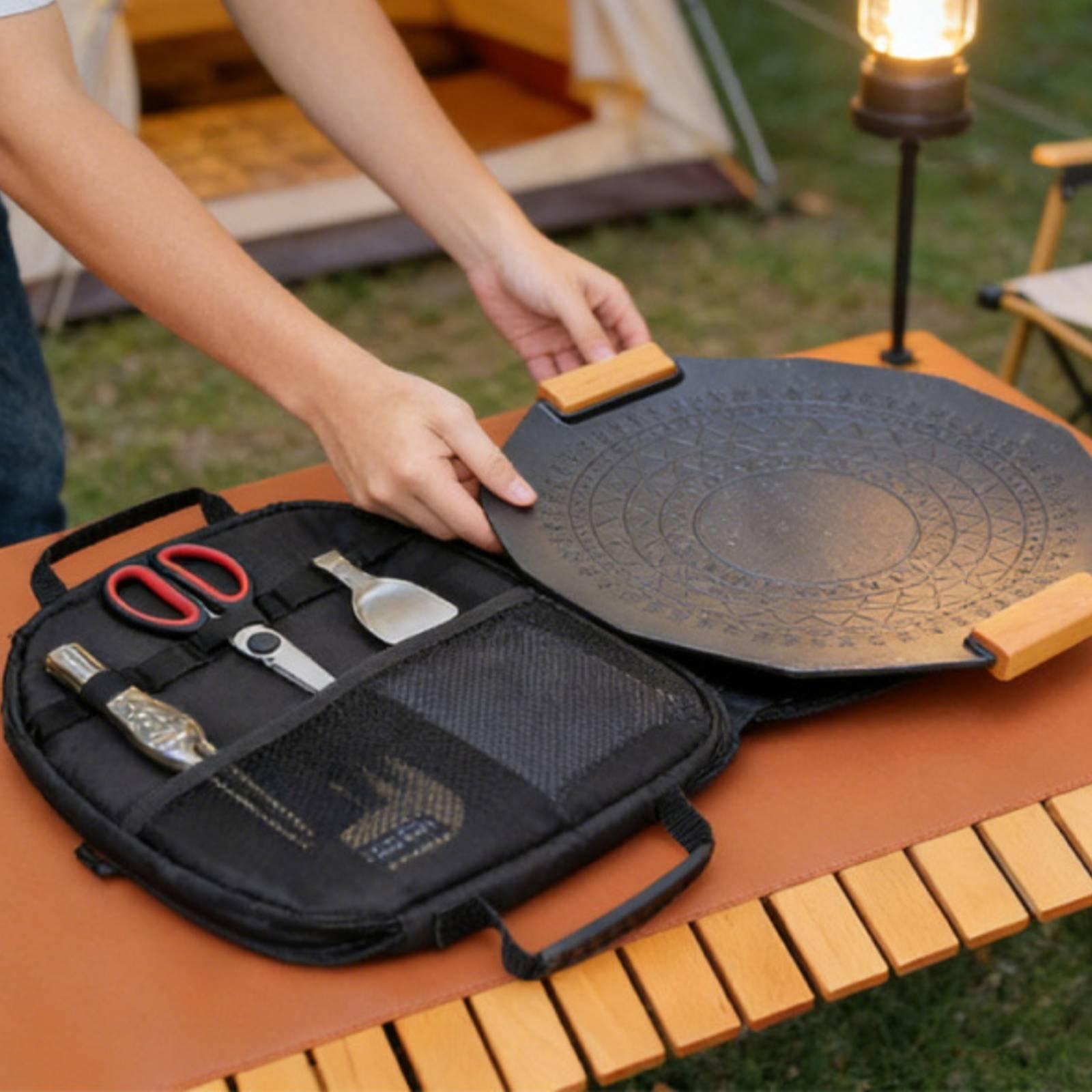 Frying Pan Storage Bag Portabl - огляд і ціна Camping Cooking Frying Pan