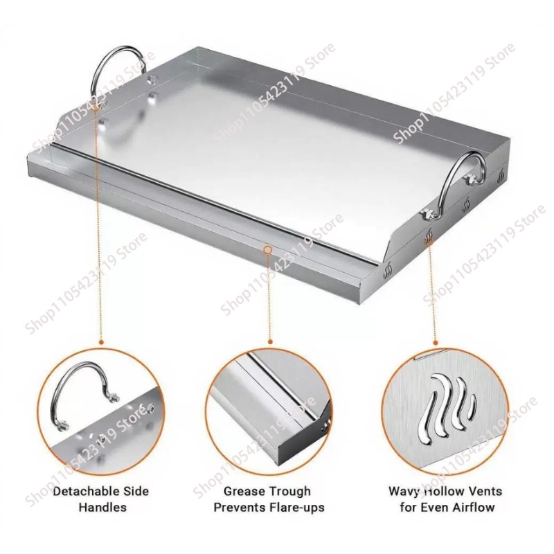 Stainless Steel Griddle BBQ To - огляд і ціна Camping Cooking Flat Top