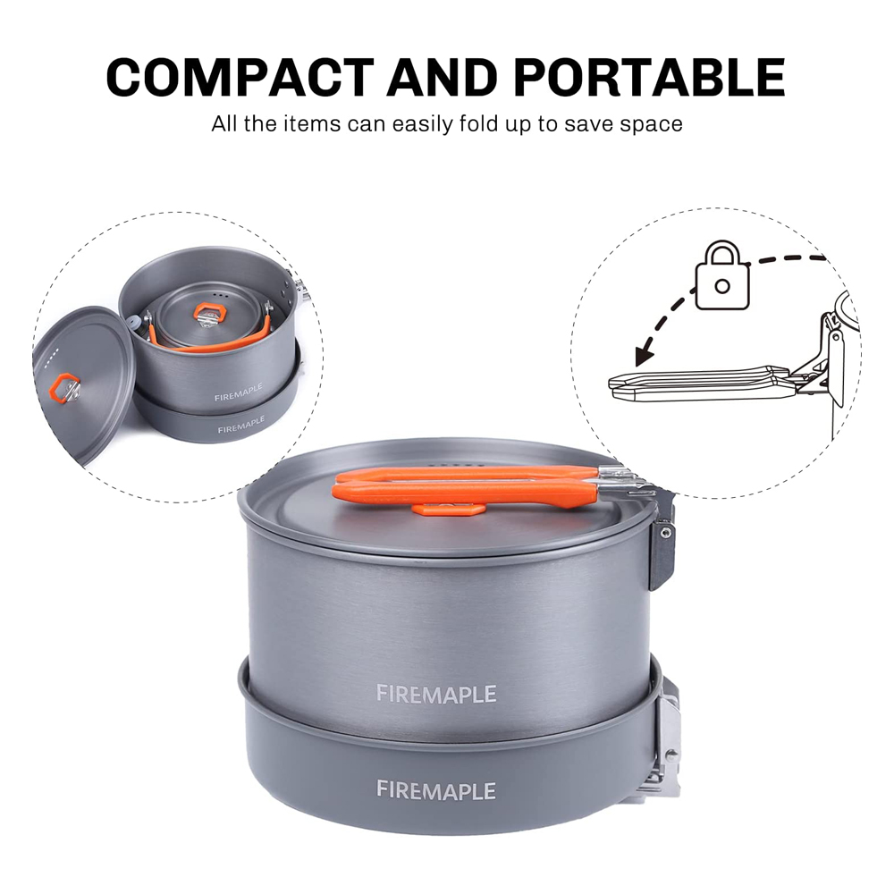 Fire Maple Camping Cookware Ut - огляд і ціна Camping Cooking Utensil Set