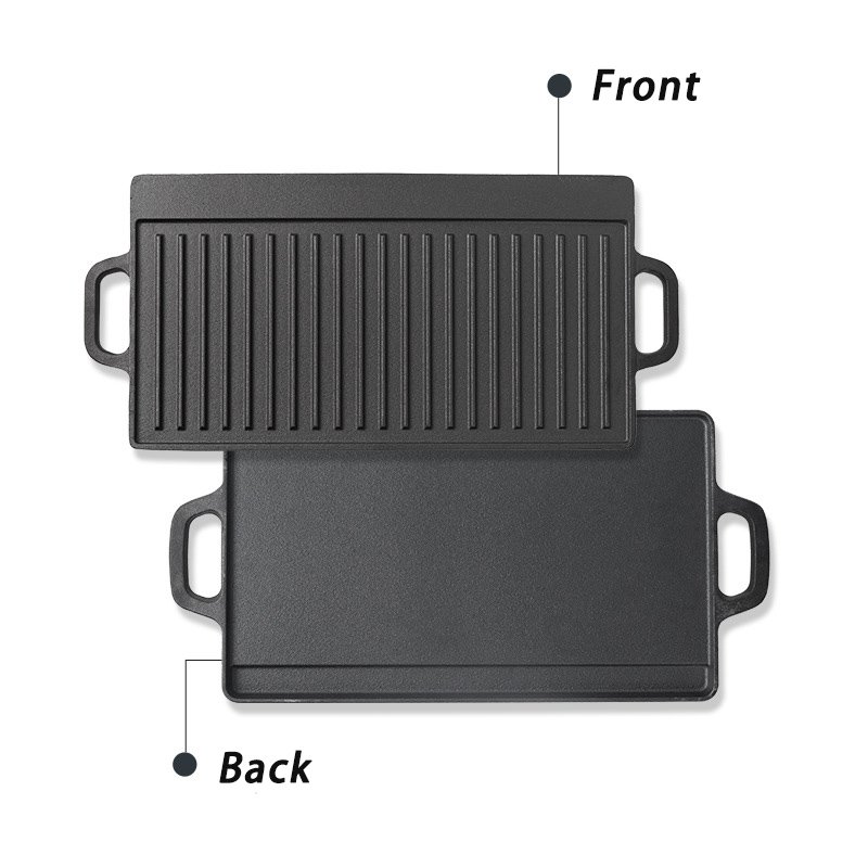 Double Sided Cast Iron Grill P - огляд і ціна Camping Cooking Flat Top