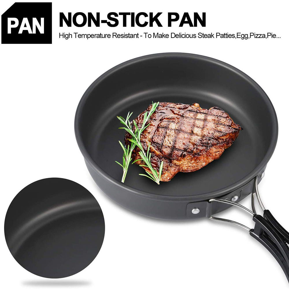 Outdoor Camping Cookware Set M - огляд і ціна Camping Cooking Utensil Set