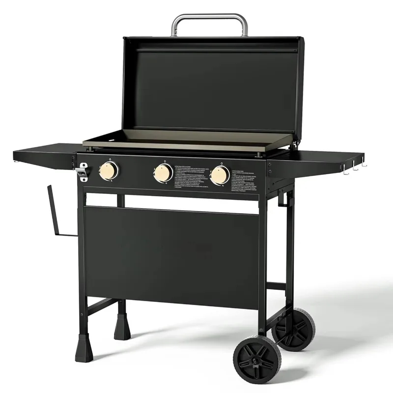 Wheeled Outdoor Flat-Top Cooki - огляд і ціна Camping Cooking Flat Top